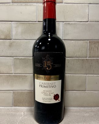 Conte di Campiano, Cabernet Sauvignon Primitivo, 15 Gradi, 2024, Puglia, Italien