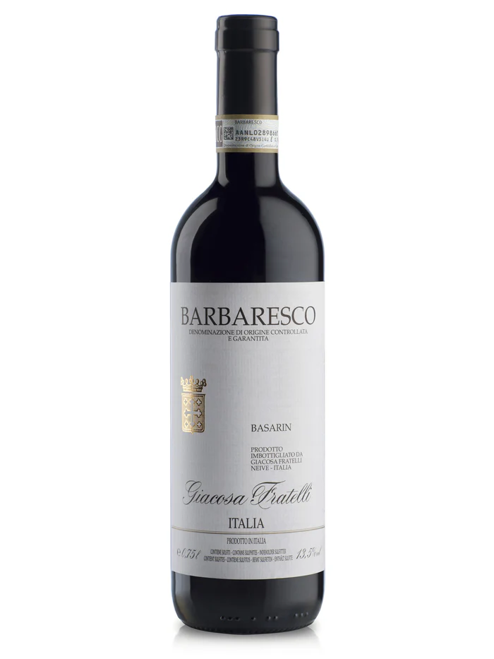 Giacosa Fratelli, Barbaresco Basarin DOCG, Vigna Gianmate, 2019, Piemonte, Italien